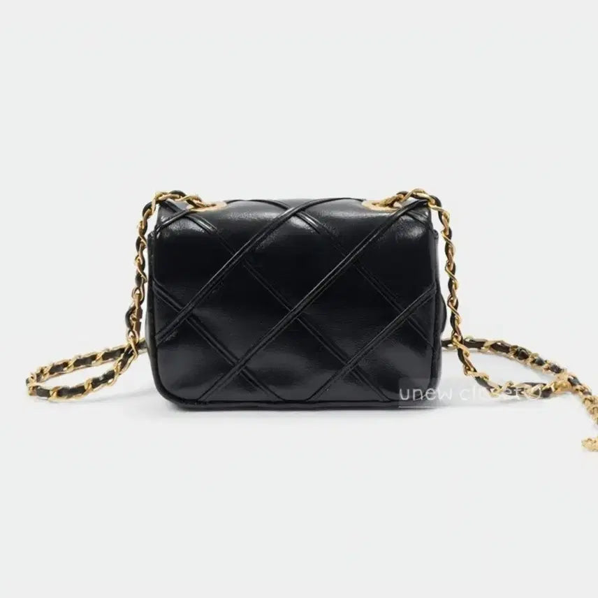 [SOLD OUT] 한섬 타임 미니 체인백 블랙 판매