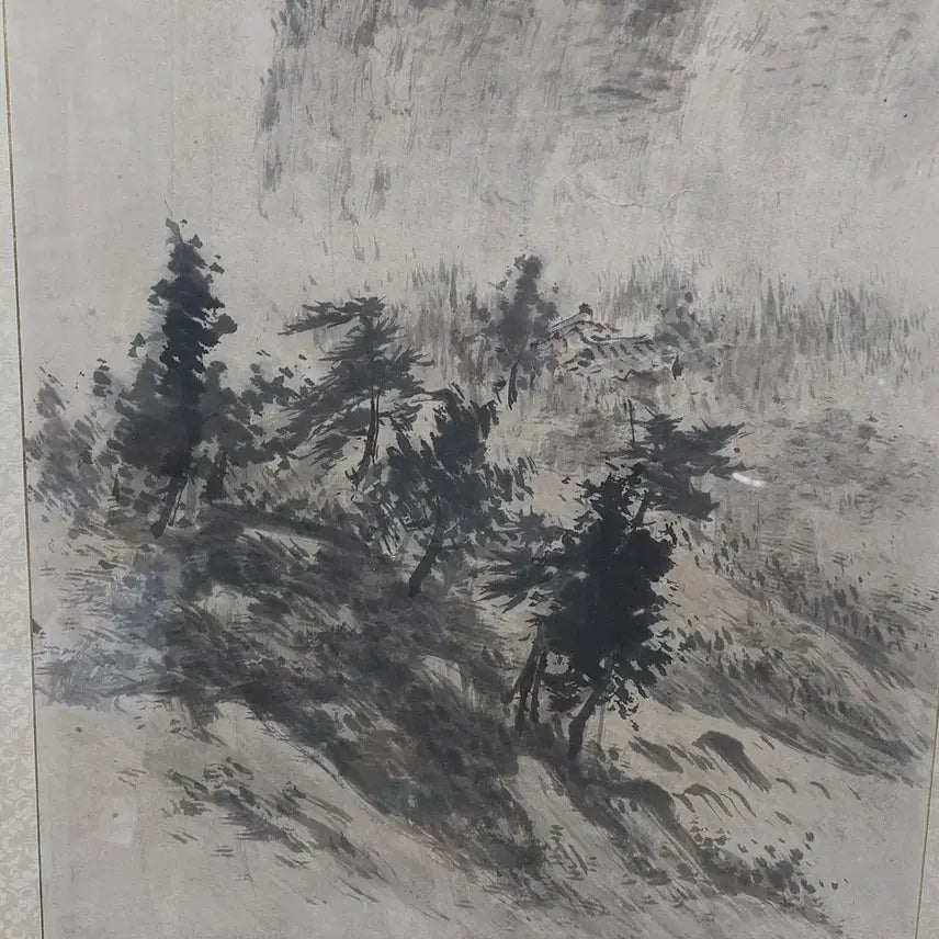 [SOLD OUT] 남농 허건 산수화(유리액자) 54cm-85cm 판매합니다.