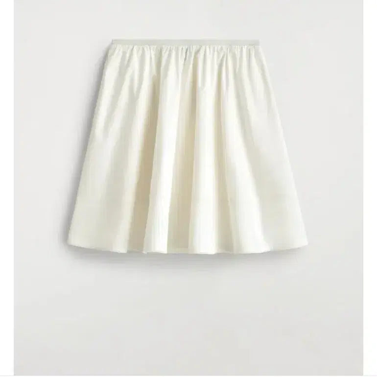 [BUNJANG] COS Embroidered Cotton Poplin Midi Skirt / 코스 엠브로이더리 코튼 포플린 스커트