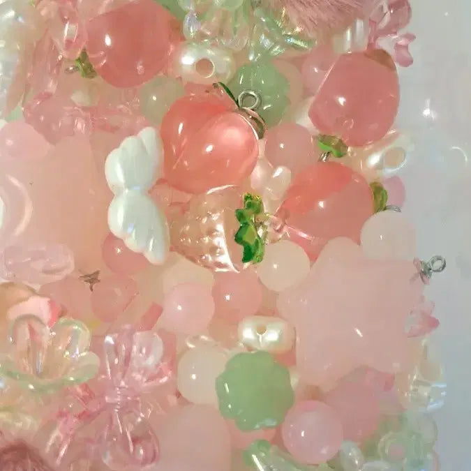 [BUNJANG] Peach Beads Scoop (5+1 Bonus) / 복숭아 비즈스쿱(5+1)