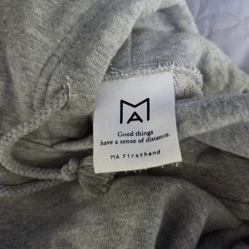 [BUNJANG] MA Firsthand Gray Hoodie / MA firsthand (일본구매)후드 그레이 L(100)