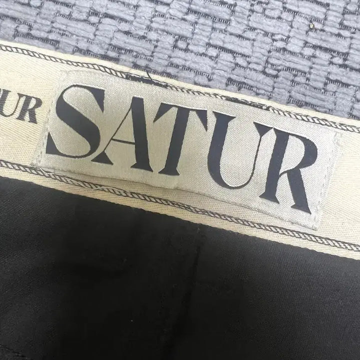 [BUNJANG] Setter Torino Western Two-Tone Pants Classic Black (S) / 세터 토리노 웨스턴 투 톤 팬츠 클랙식 블랙(s)