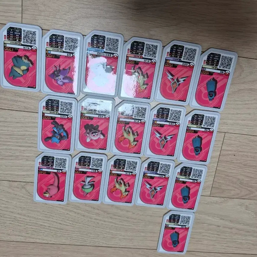 [SOLD OUT] 포켓몬가오레 카드   1성 2성3성