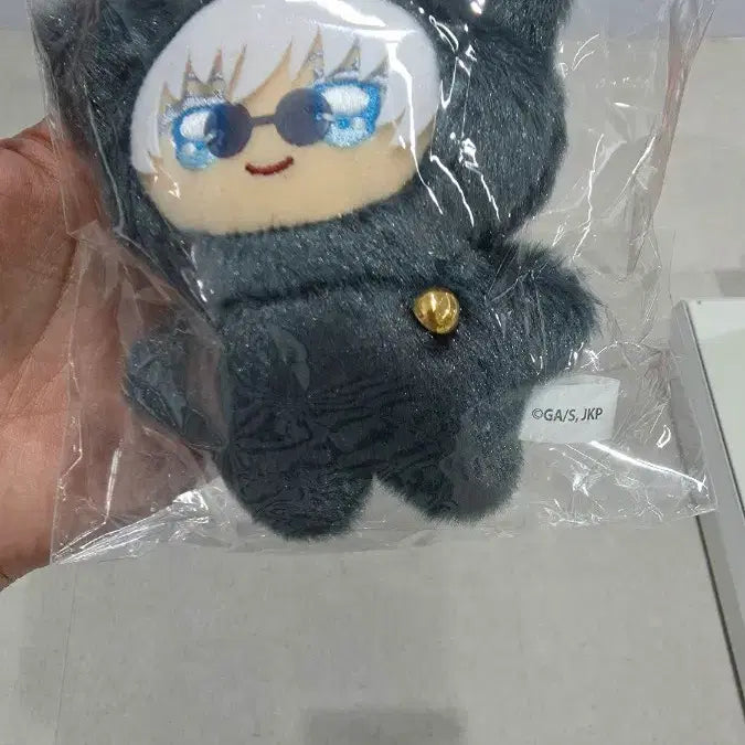 [BUNJANG] Jujutsu Kaisen Gojo Chimi-Kemo Plush Doll / 주술회전 고죠 치미케모 새상품
