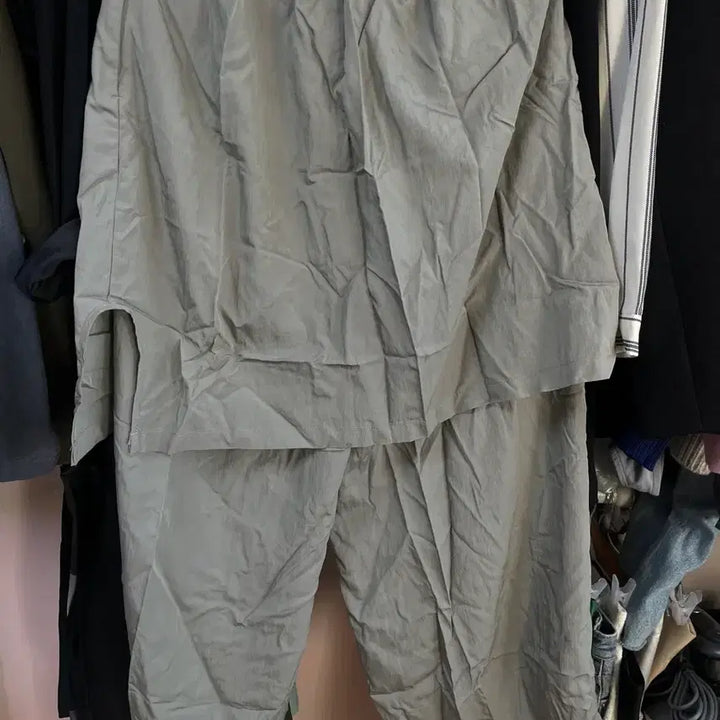 [BUNJANG] Layered Wide Skirt Pants / 레이어드 스타일 와이드 스커트 팬츠 새제품