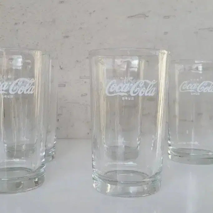 [BUNJANG] Coca-Cola Vintage Cup Set / 고전 코카콜라컵 5개