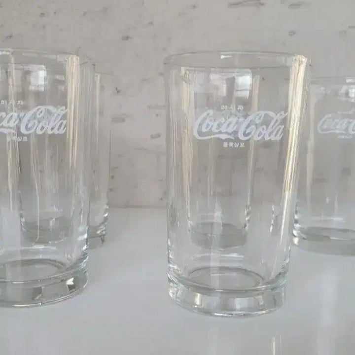 [BUNJANG] Coca-Cola Vintage Cup Set / 고전 코카콜라컵 5개