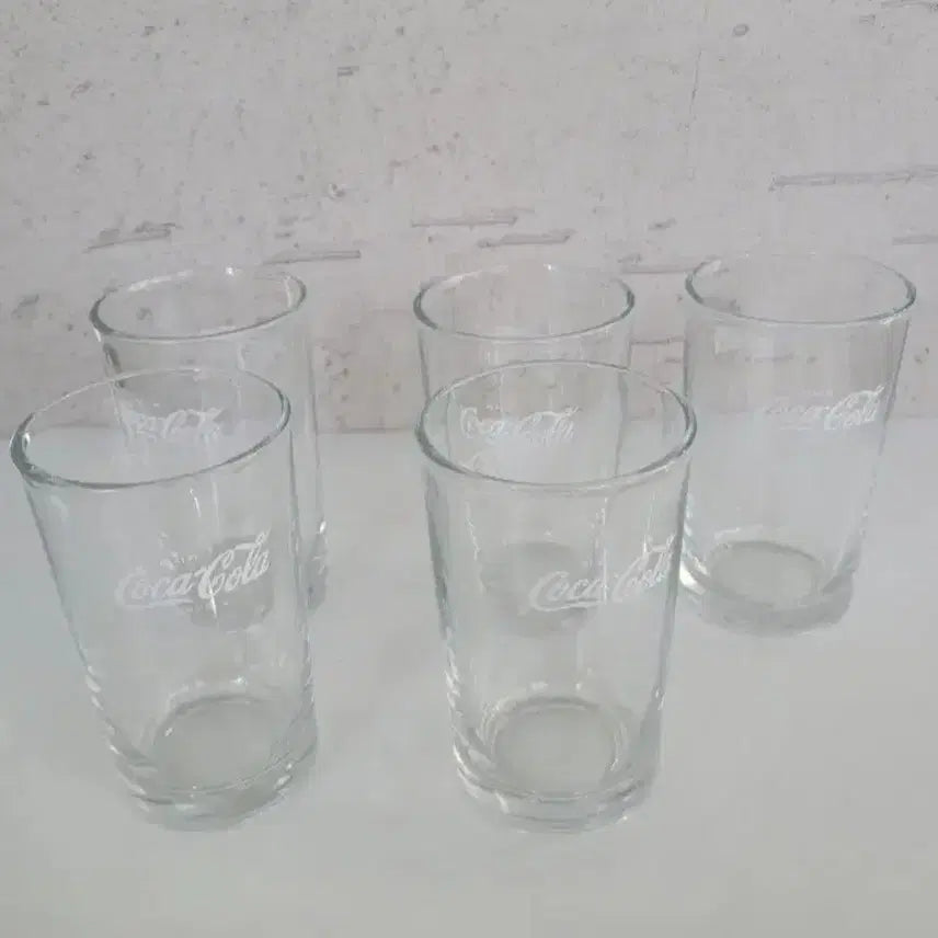 [BUNJANG] Coca-Cola Vintage Cup Set / 고전 코카콜라컵 5개