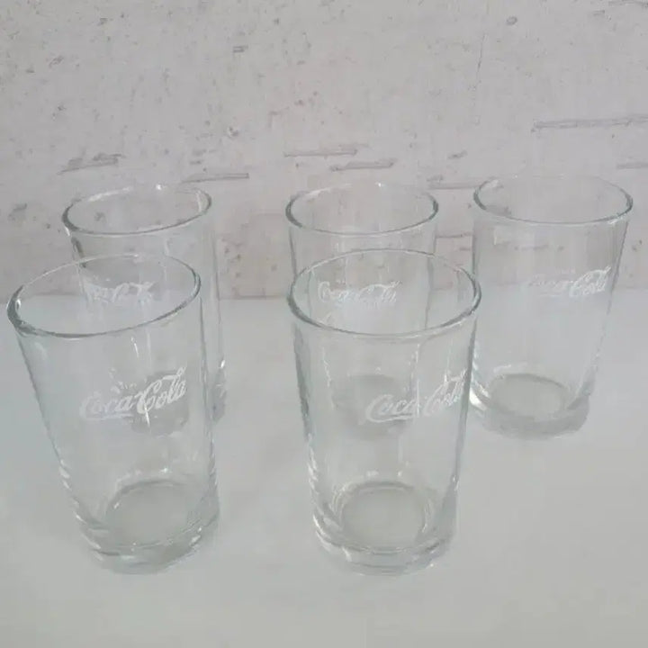[BUNJANG] Coca-Cola Vintage Cup Set / 고전 코카콜라컵 5개