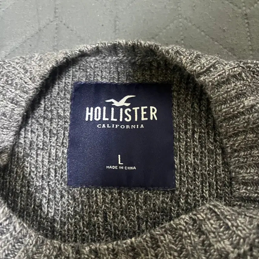 [BUNJANG] Abercrombie &amp; Fitch Gray Gradient Knit Sweater / 정품) 아베크롬비 홀리스터 그라데이션 그레이 니트