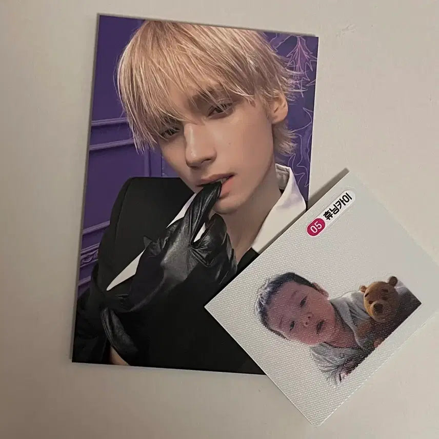 [SOLD OUT] TXT 투바투 휴닝카이 가시잠바 공방 포카 + 스밍이벤트 띠부실
