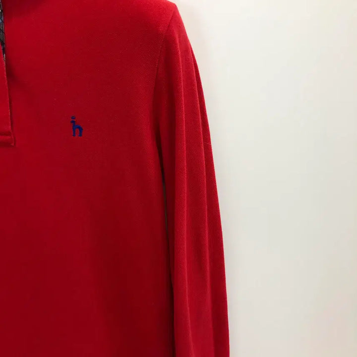 [BUNJANG] Hazzys Embroidered Logo Pique Collar T-Shirt Size 90 / 헤지스 자수로고 피케 카라티 90