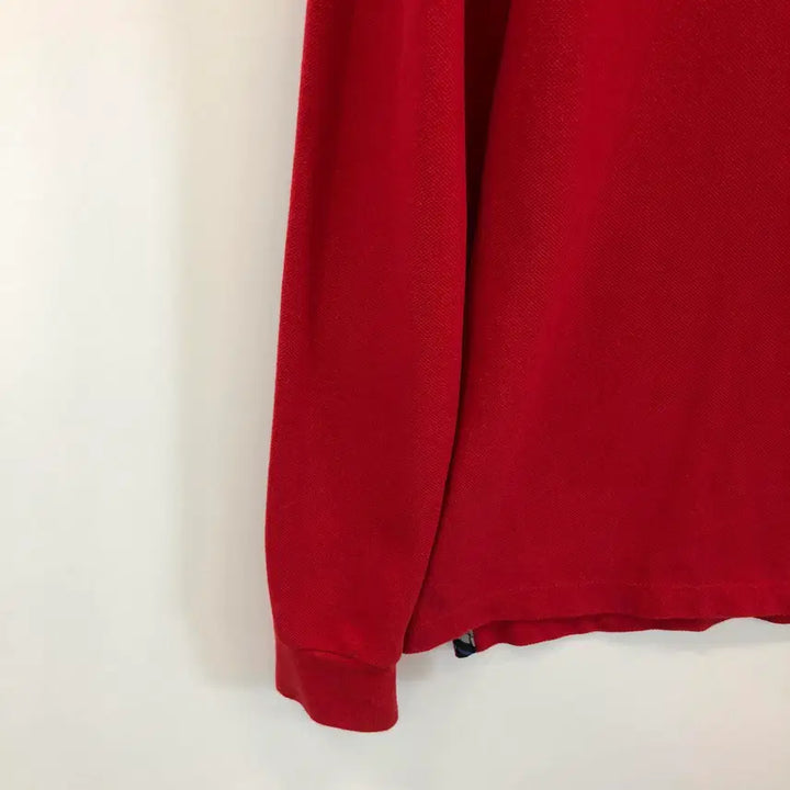 [BUNJANG] Hazzys Embroidered Logo Pique Collar T-Shirt Size 90 / 헤지스 자수로고 피케 카라티 90