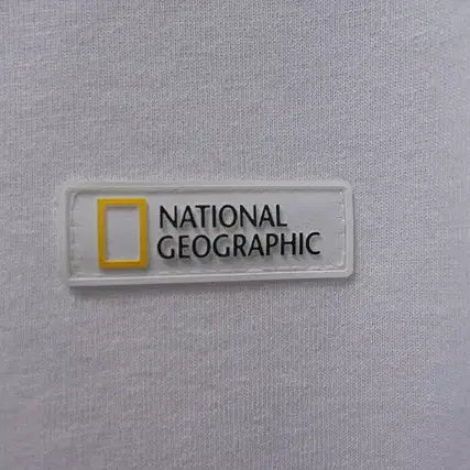 [BUNJANG] National Geographic Small Logo Short Sleeve T-shirt / 25SS 내셔널지오그래픽 스몰 로고 반팔티셔츠 S(90)