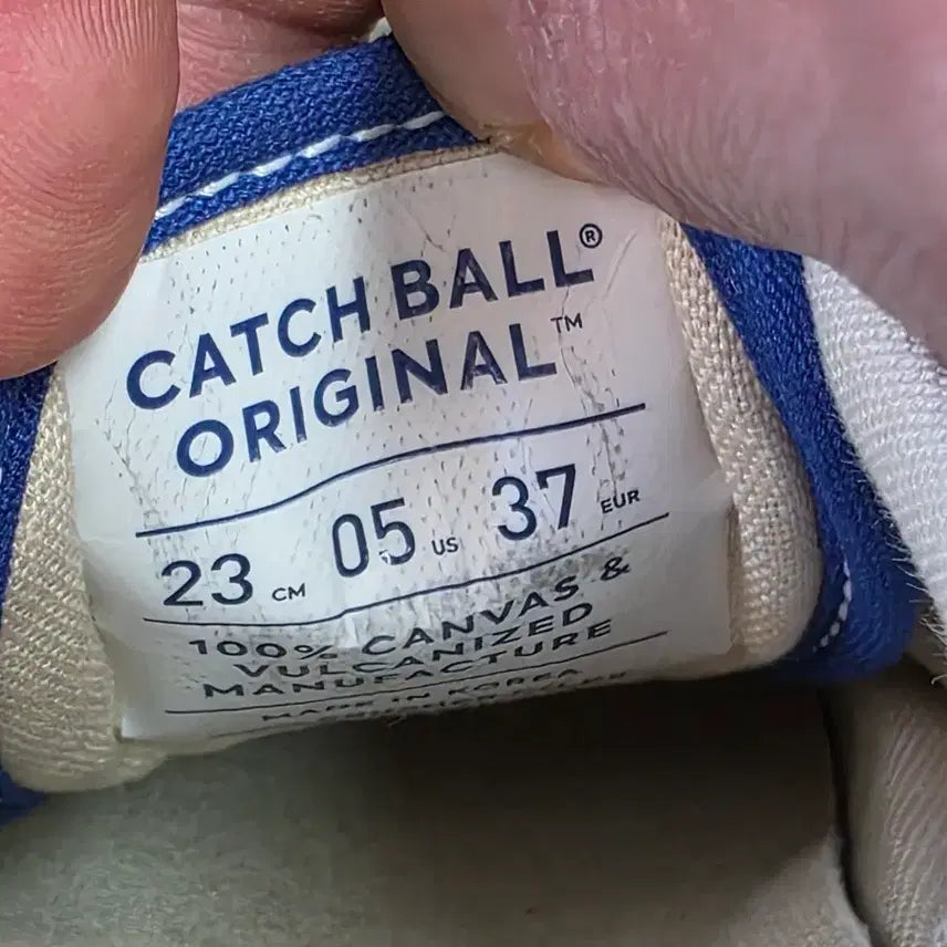 [BUNJANG] Catchball Original Holiday Blue / [230] 캐치볼 오리지널 홀리데이 블루