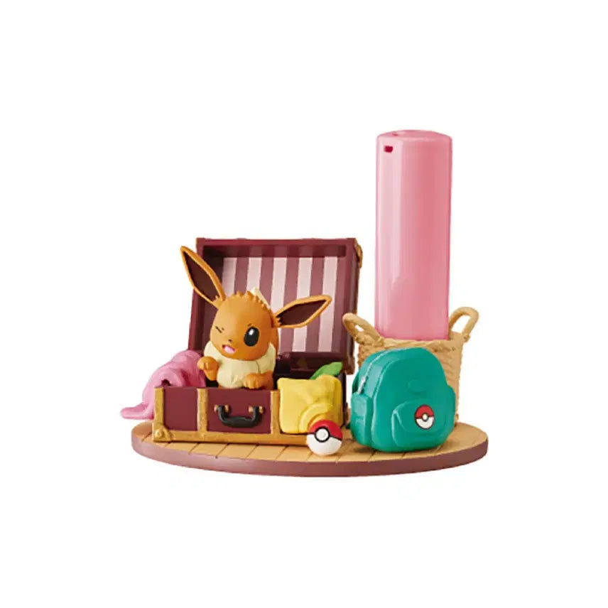 [BUNJANG] Pokemon Re-Ment Desk-Q Relaxing Home Eevee Figure / 포켓몬 리멘트 데스큐 데스크탑 피규어 릴랙싱 홈 이브이