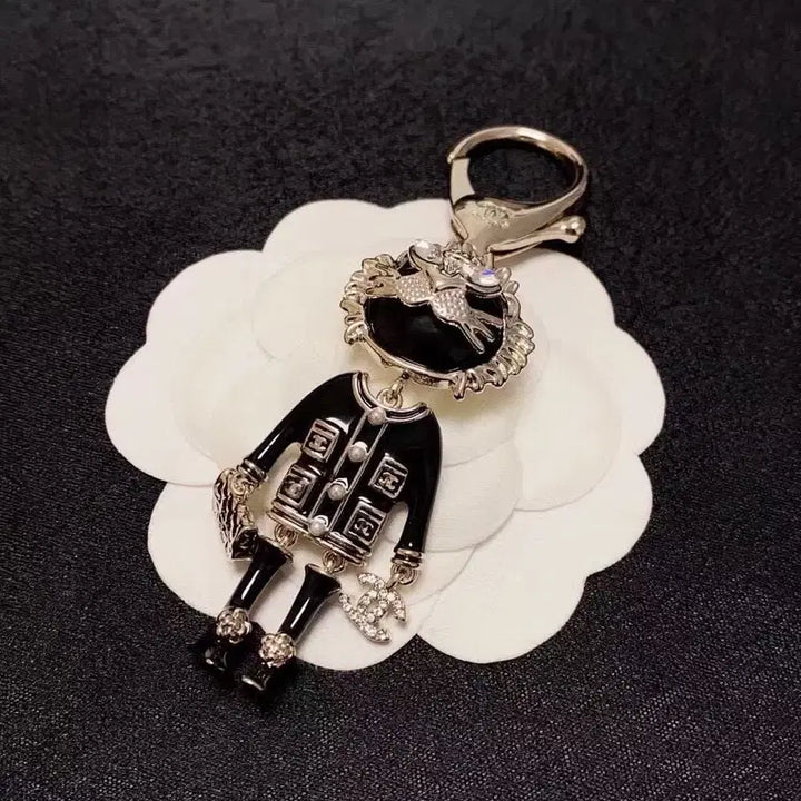 [SOLD OUT] 샤넬 사자 모양 키링 키홀더 차 키링 가방 액세서리