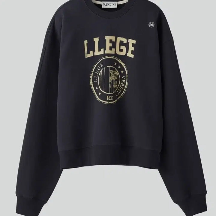 [BUNJANG] RECTO Logo Sweatshirt Charcoal (S) / RECTO 렉토 로고 맨투맨 차콜 (s사이즈)