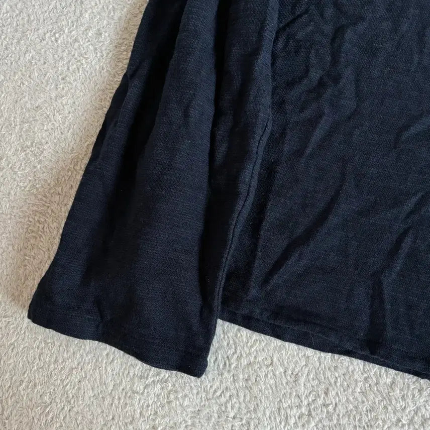 [BUNJANG] Vintage Navy Dot Lace Point Inner Top / 일본빈티지 네이비 도트 레이스 포인트 이너 탑
