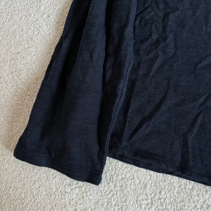 [BUNJANG] Vintage Navy Dot Lace Point Inner Top / 일본빈티지 네이비 도트 레이스 포인트 이너 탑