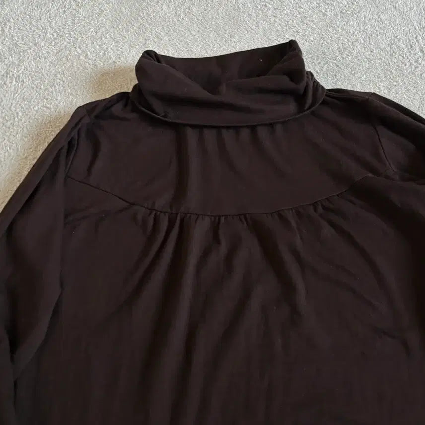 [BUNJANG] Vintage Brown Lace Hem Inner Top / 일본빈티지 브라운 하단 레이스 이너 탑