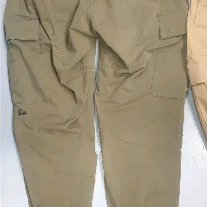 [BUNJANG] New Era Cargo Jogger Pants Khaki (M) / 뉴에라 카고 조거팬츠 카키 m사이즈