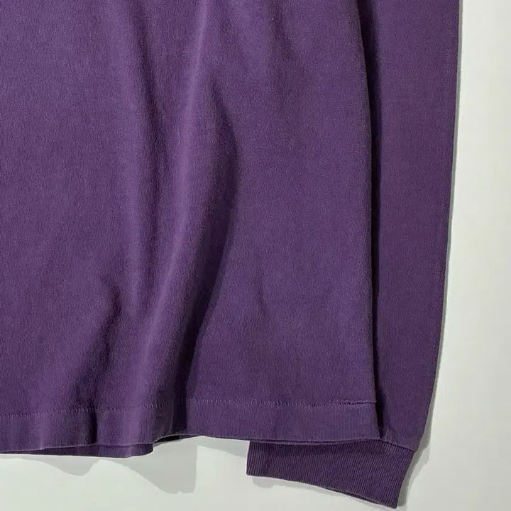 [BUNJANG] Gallery Dept. Logo Long Sleeve T-Shirt / 갤러리 디파트먼트 DEPT 로고 롱슬리브 티셔츠 퍼플 L사이즈
