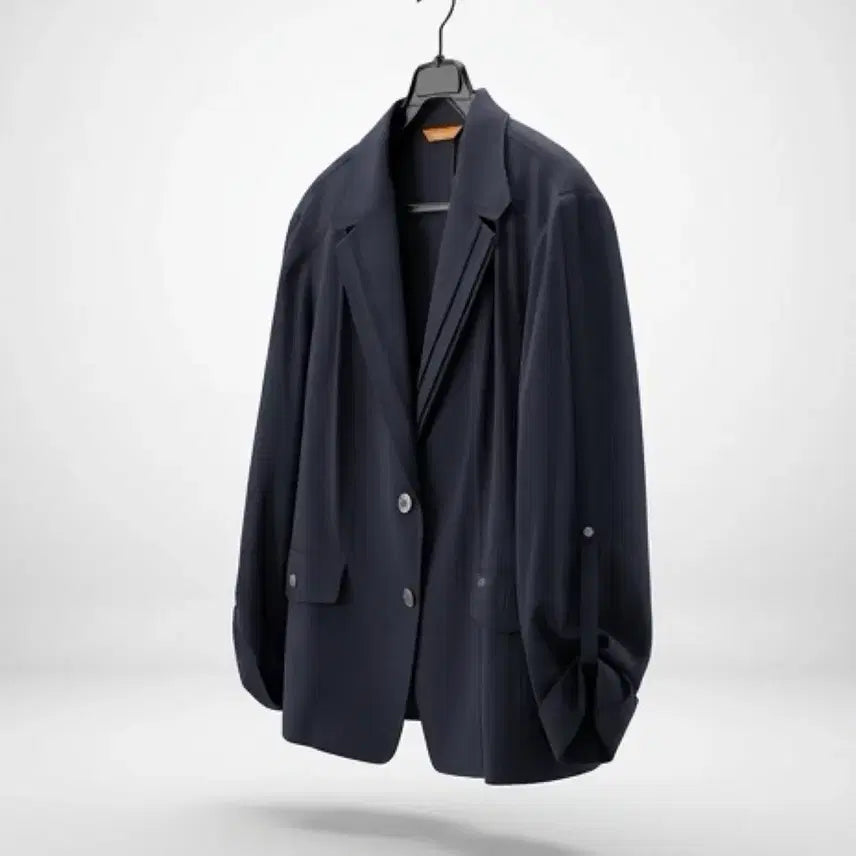 [BUNJANG] All For You Golf Detail Two-Button Blazer Jacket / 여성105 / 올포유 골프 디테일 투버튼 정장 자켓NV 11-6