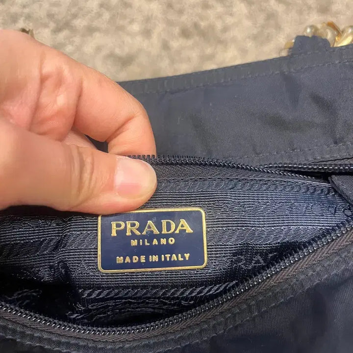 [BUNJANG] Prada Nylon Handbag / (정품)프라다 블랙 나일론 핸드백