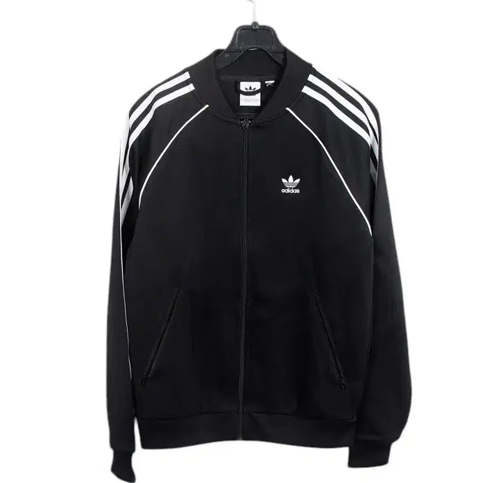 [BUNJANG] Adidas Daily Three-Stripes Zip-Up Jumper BK / 공용S / 아디다스 데일리 삼선 집업 점퍼BK 11-8