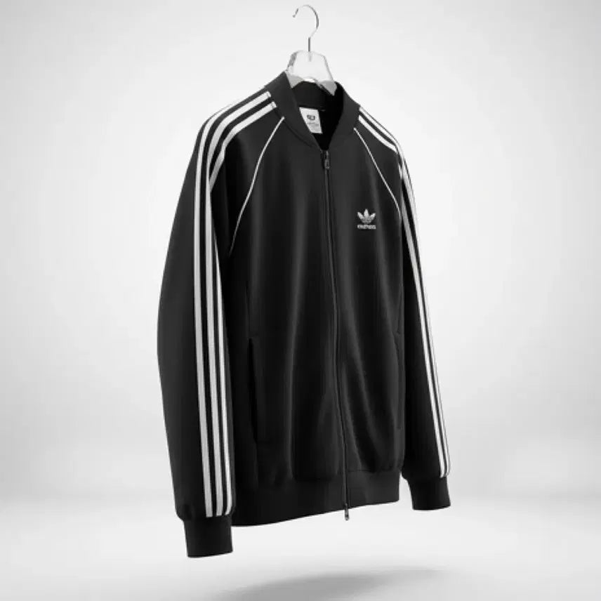 [BUNJANG] Adidas Tri-Stripe Zip-Up Jacket / 남성2XL / 아디다스 삼선 집업점퍼BK 11-9