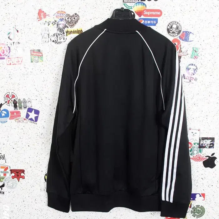 [BUNJANG] Adidas Tri-Stripe Zip-Up Jacket / 남성2XL / 아디다스 삼선 집업점퍼BK 11-9
