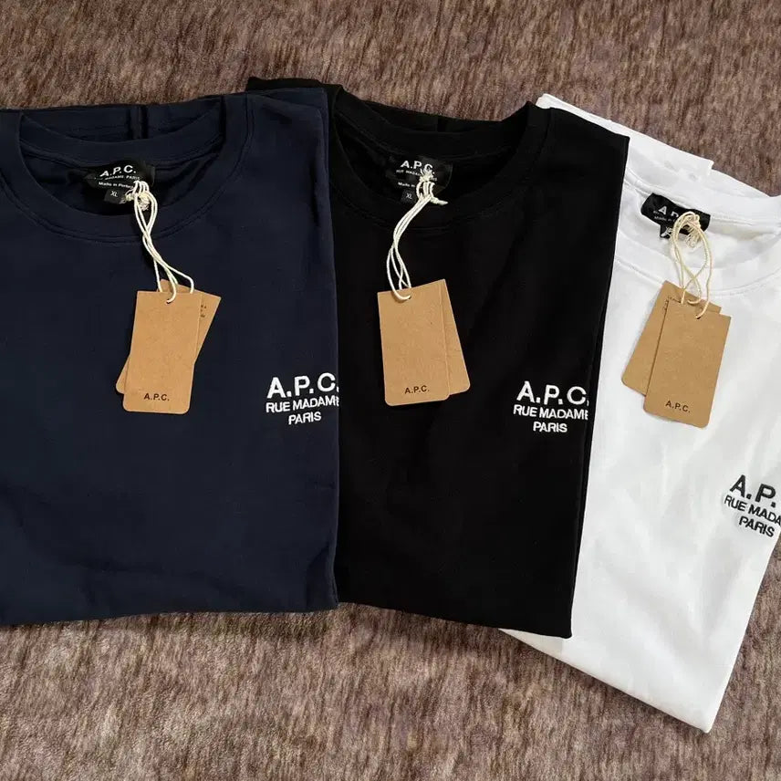 [BUNJANG] A.P.C. Raymond Short Sleeve T-shirt / 아페쎄 반팔 레이몬드반팔 새상품 정품