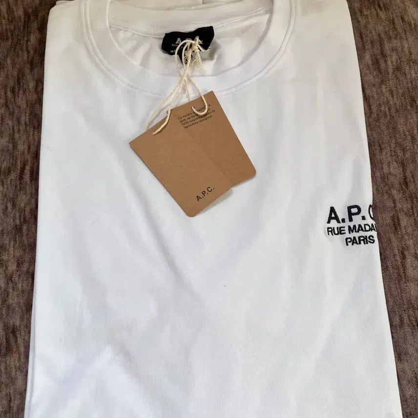 [BUNJANG] A.P.C. Raymond Short Sleeve T-shirt / 아페쎄 반팔 레이몬드반팔 새상품 정품