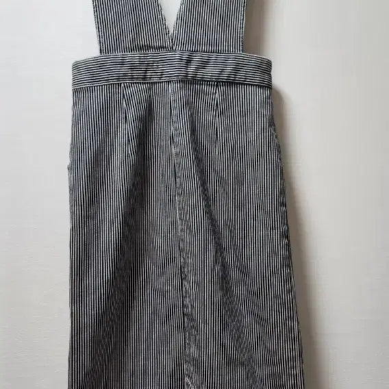 [BUNJANG] Maje Ritano Stripe Overall Skirt / maje 리타노 스트라이프 오버롤 스커트 36