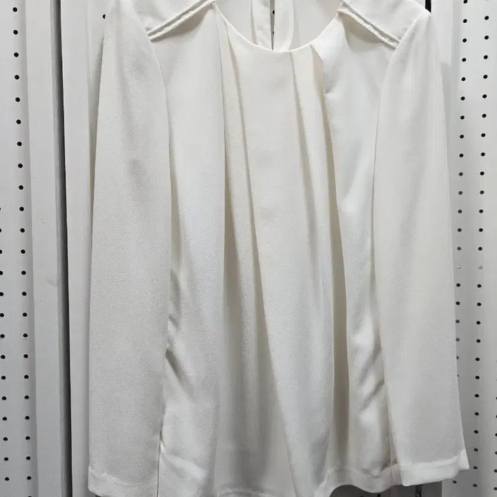 [BUNJANG] It Misha White Blouse / (1273)it미샤 화이트 블라우스