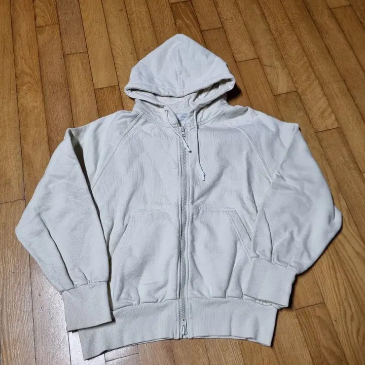 [SOLD OUT] 쿠어 헤비 코튼 후드 집업 샌드베이지 m