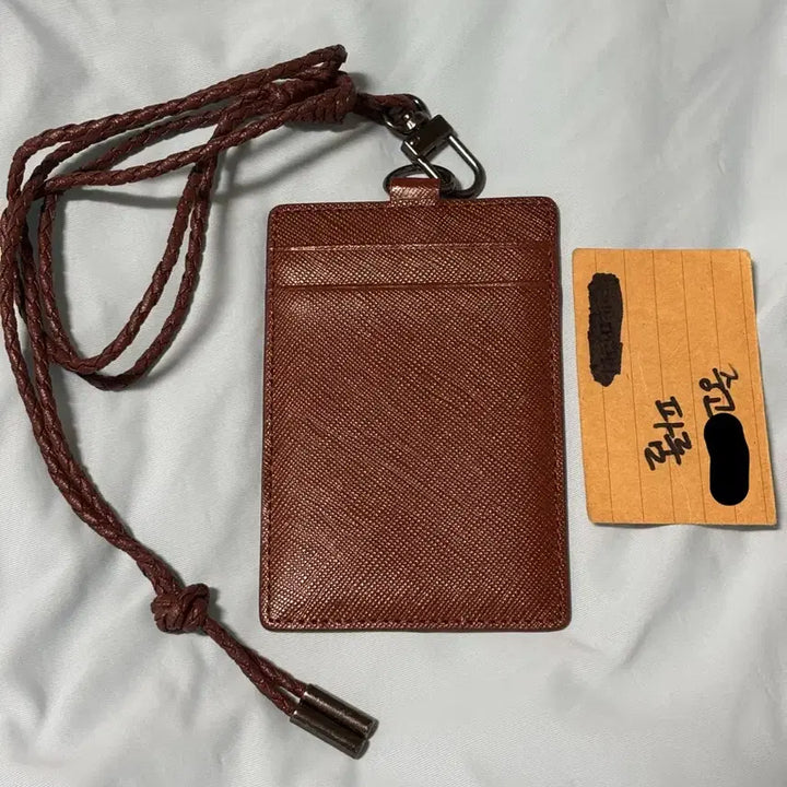 [BUNJANG] Mind Bridge Neck Card Wallet / 마인드브릿지 목걸이형 카드지갑
