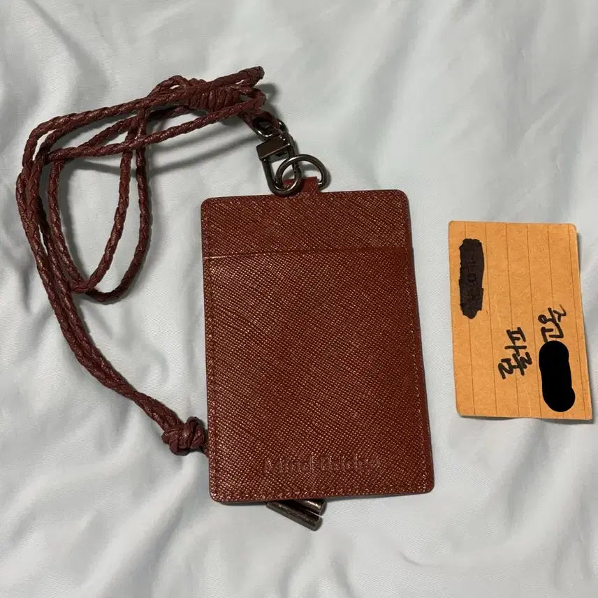 [BUNJANG] Mind Bridge Neck Card Wallet / 마인드브릿지 목걸이형 카드지갑