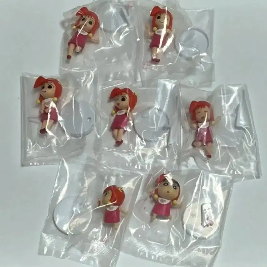 [BUNJANG] Crayon Shin-chan Moepe Figure Set (7 Types, includes Hidden Chul-Soo) / 짱구 모에피 피규어 7종 풀세트 히든 철수 포함