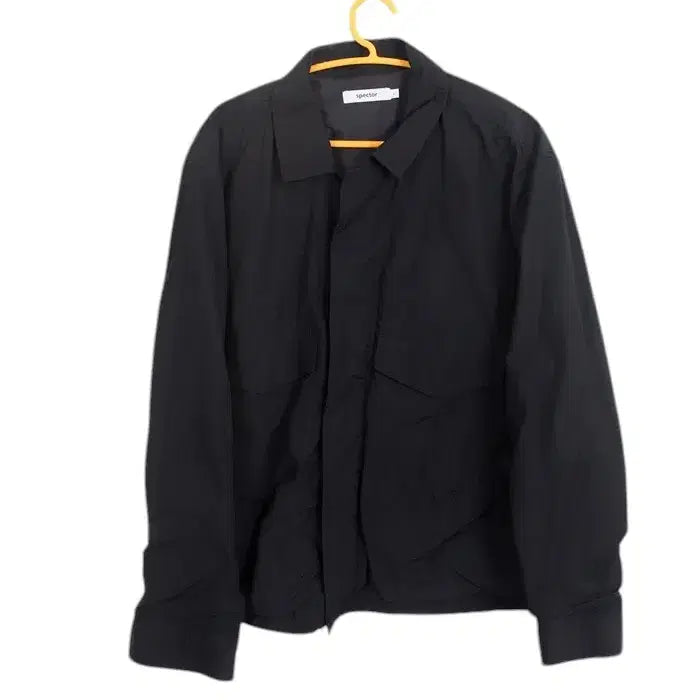 [BUNJANG] Specter Nylon Zip-Up Shirt Jacket BK (Men&