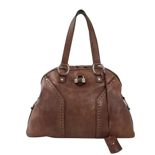 [BUNJANG] Saint Laurent Muse Bag Oak Brown Leather Medium / 정품 생로랑(입생로랑) 뮤즈백 오크브라운