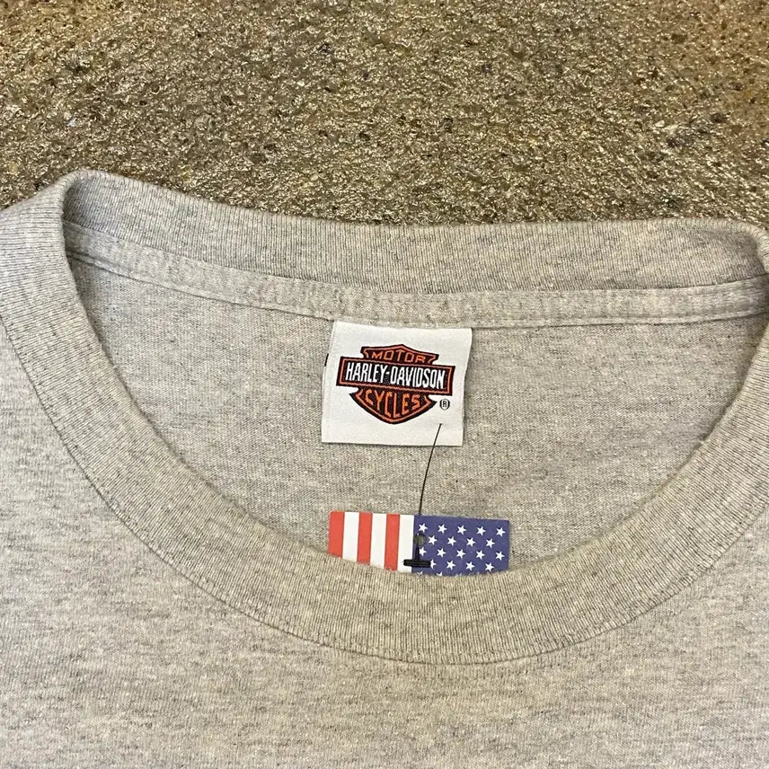 [BUNJANG] Harley Davidson 70th Anniversary Vintage T-shirt / 미국 빈티지 빅사이즈 할리데이비슨 70주년 레어 반팔티