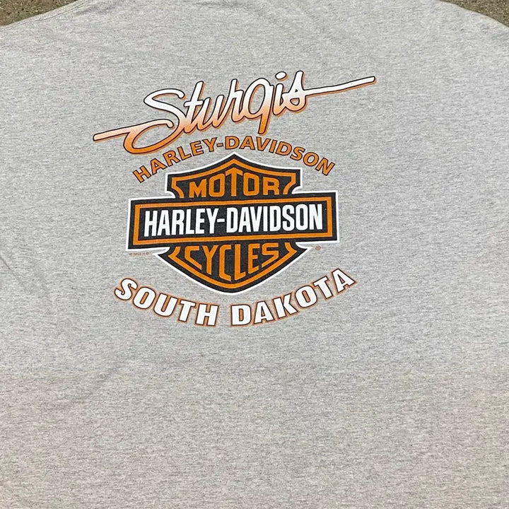 [BUNJANG] Harley Davidson 70th Anniversary Vintage T-shirt / 미국 빈티지 빅사이즈 할리데이비슨 70주년 레어 반팔티
