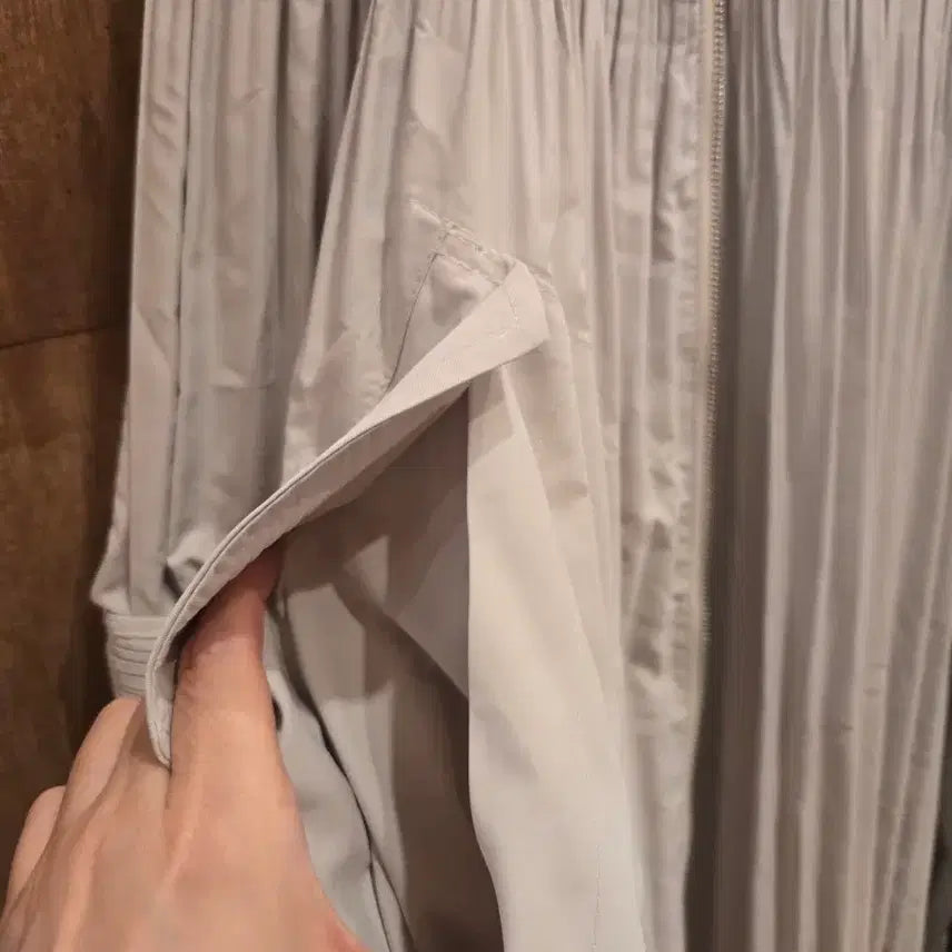 [BUNJANG] Pleated Hooded Jacket / 플리츠 주름후드자켓