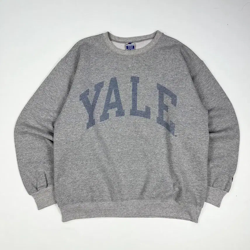 [SOLD OUT] (M) 챔피온 올드스쿨 YALE 예일 스웻셔츠 맨투맨 그레이