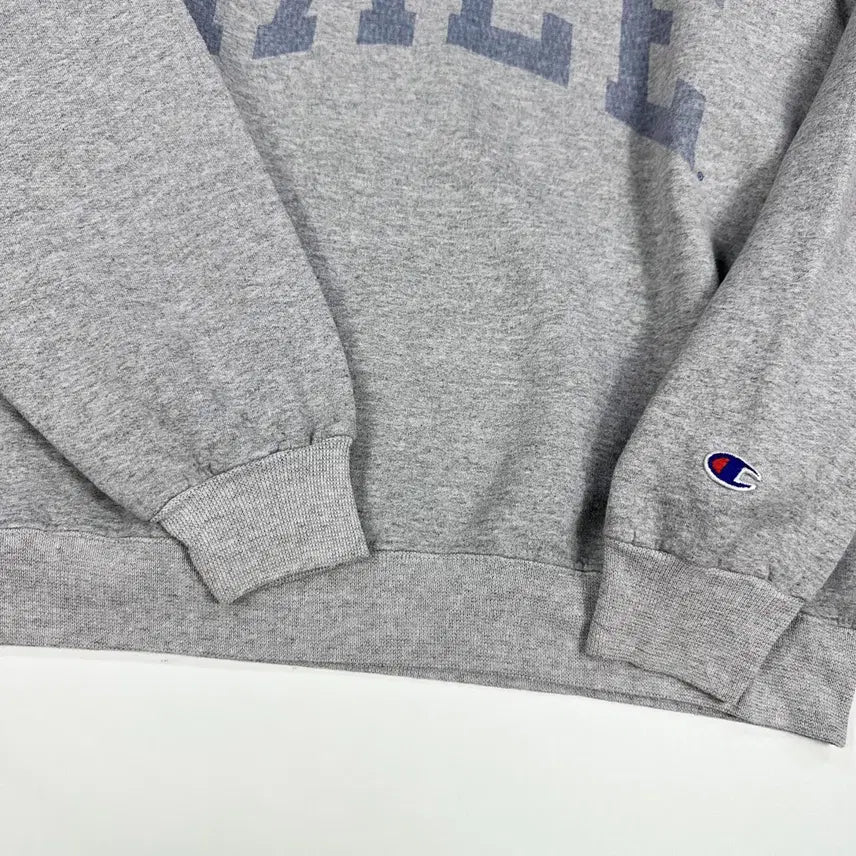 [SOLD OUT] (M) 챔피온 올드스쿨 YALE 예일 스웻셔츠 맨투맨 그레이