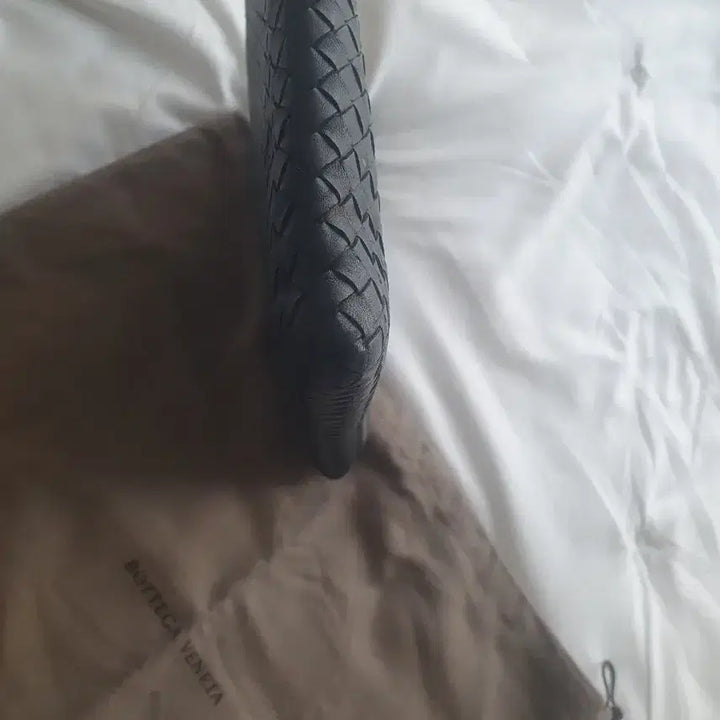 [BUNJANG] Bottega Veneta Intrecciato Black Large Clutch / 보데가베네타 인트레치아토 클러치 블랙 라지