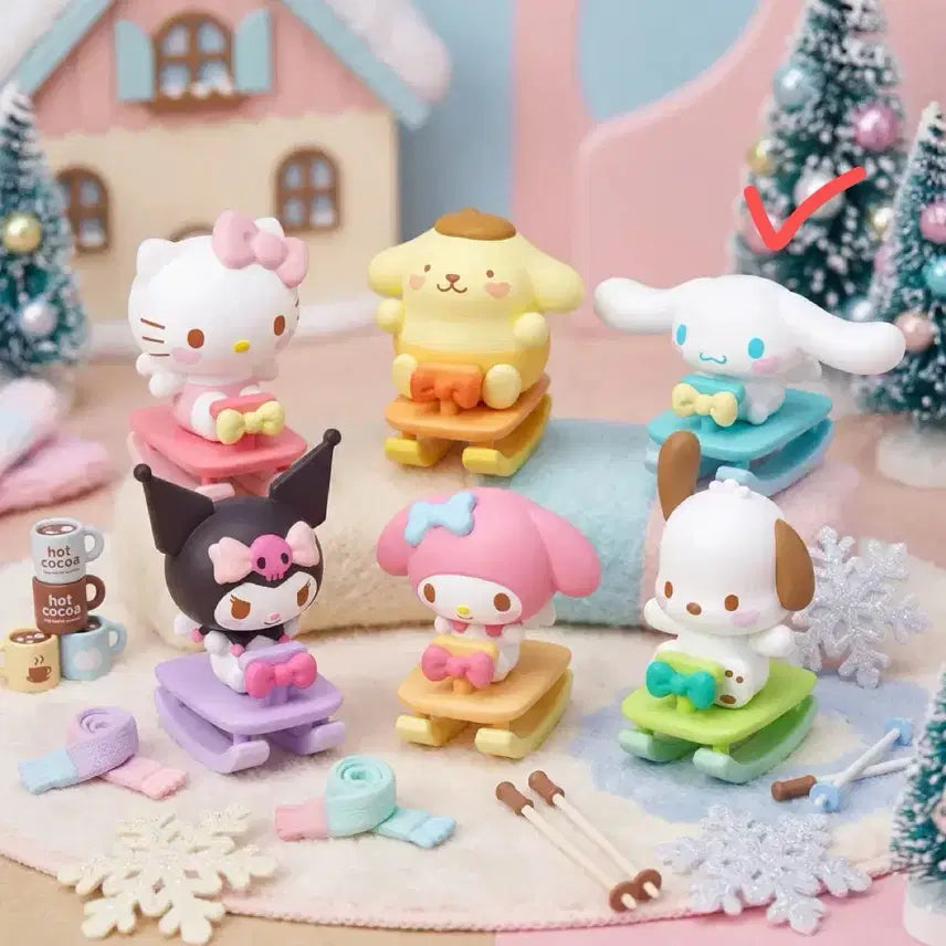 [BUNJANG] Sanrio Cinnamoroll Swing Series Mini Figure / 산리오 스윙 시리즈 미니 피규어 가챠 시나모롤