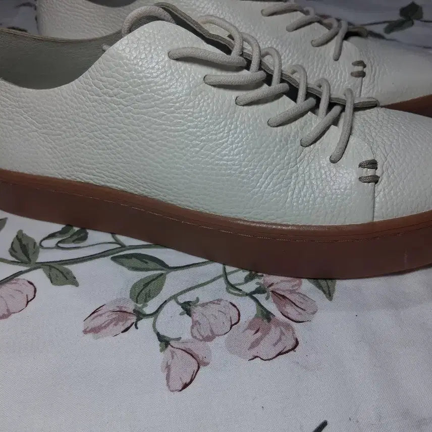 [BUNJANG] Quieron Quebec Shoes Leather Sneakers (Size 240-245) / 쿠에론 퀘벡 슈즈 가죽 운동화(240-245 싸이즈)